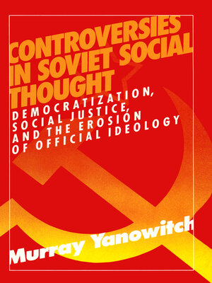 cover image of Controversies in Soviet Social Thought
